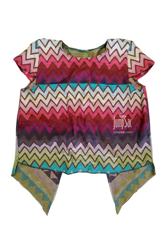 Bombora Waves in Espresso (Struts Tunic)