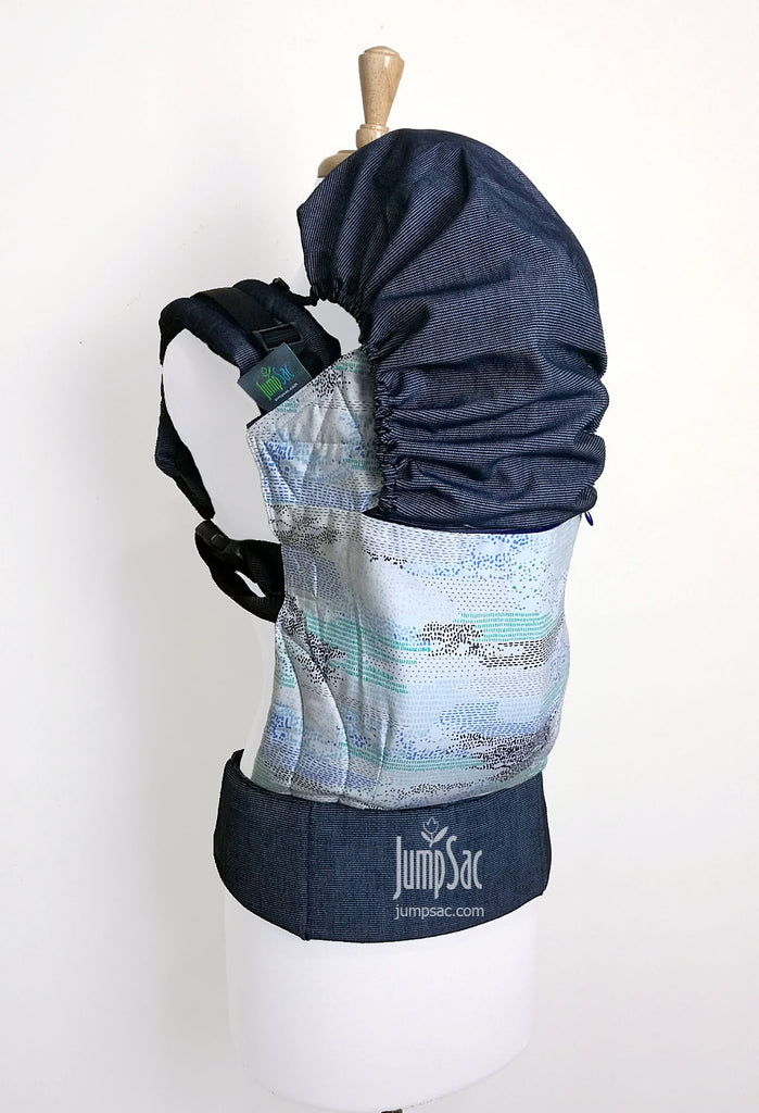 Cloud 9 on Denim Soft Corduroy (Orbit)