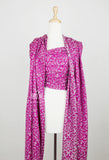 Damask Pink/Grey (Woven Wrap)