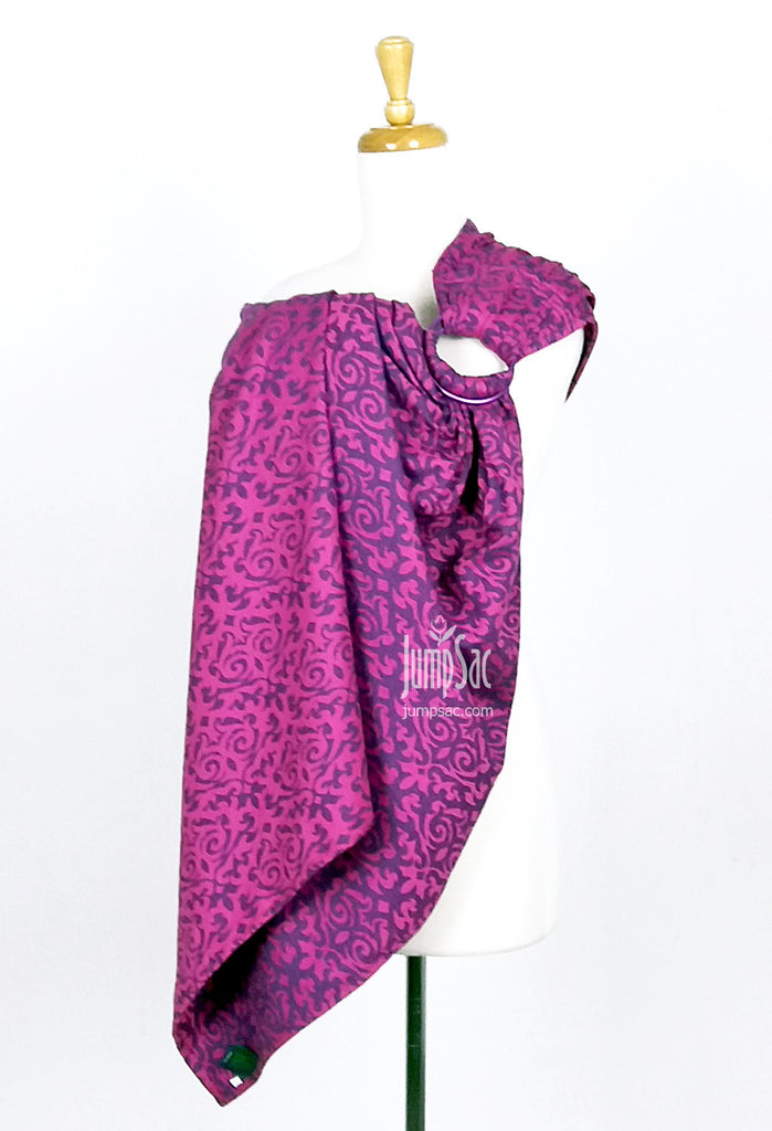 Damask Pink/Navy (Ring Sling)