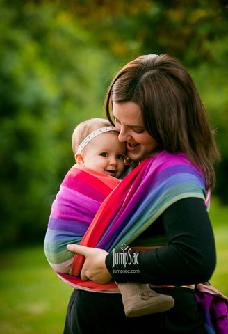 Auroray in Purple (Woven Wrap)