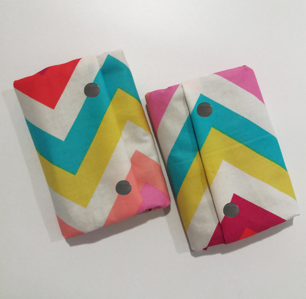 Chevron Rainbow (Drool Pads)