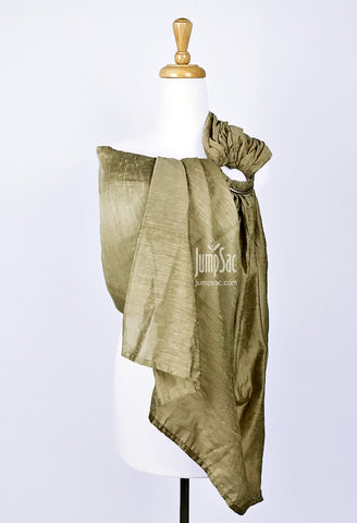 Dusty Gold Raw Silk (Ring Sling)