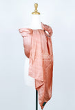 Peach Raw Silk (Ring Sling)