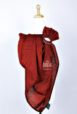 Red Raw Silk (Ring Sling)