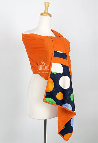 Dots on Tangerine (Ring Sling)
