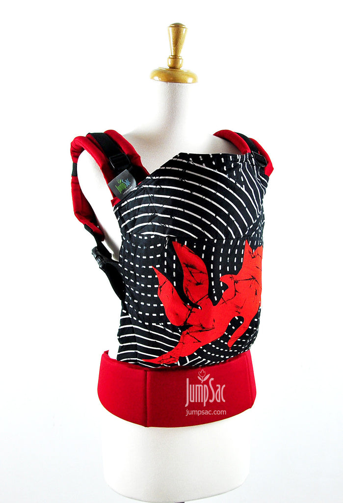 Red Goldfish on Chili Red (Orbit)