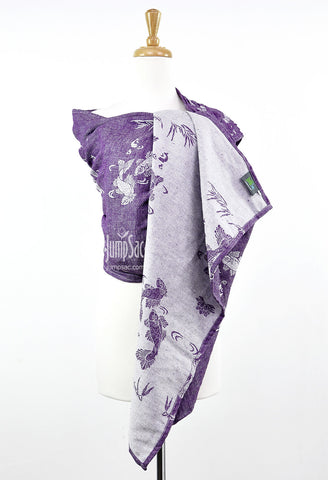 Sakana Koi in Autumn Purple (Reverse) (Ring Sling)