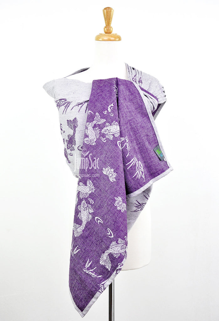 Sakana Koi in Autumn Purple (Ring Sling)