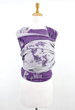 Sakana Koi in Autumn Purple (Woven Wrap)