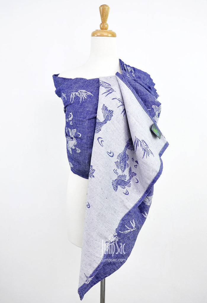 Sakana Koi in Patriot Blue (Reverse) (Ring Sling)