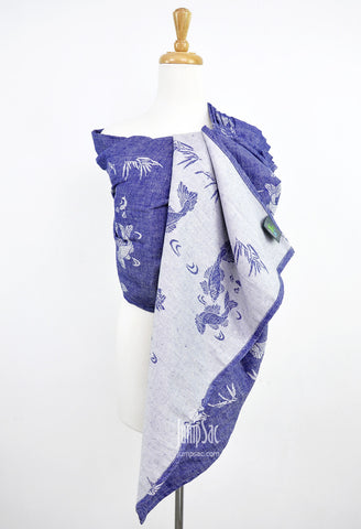 Sakana Koi in Patriot Blue (Reverse) (Ring Sling)