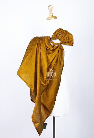 Yellow Gold Raw Silk (Ring Sling)
