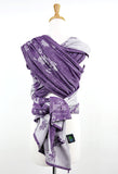 Sakana Koi in Autumn Purple (Woven Wrap)